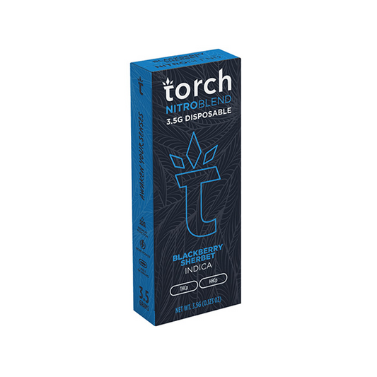 TORCH NITRO BLEND 3.5G DISPOSABLE INDICA - BLACKBERRY SHERBET