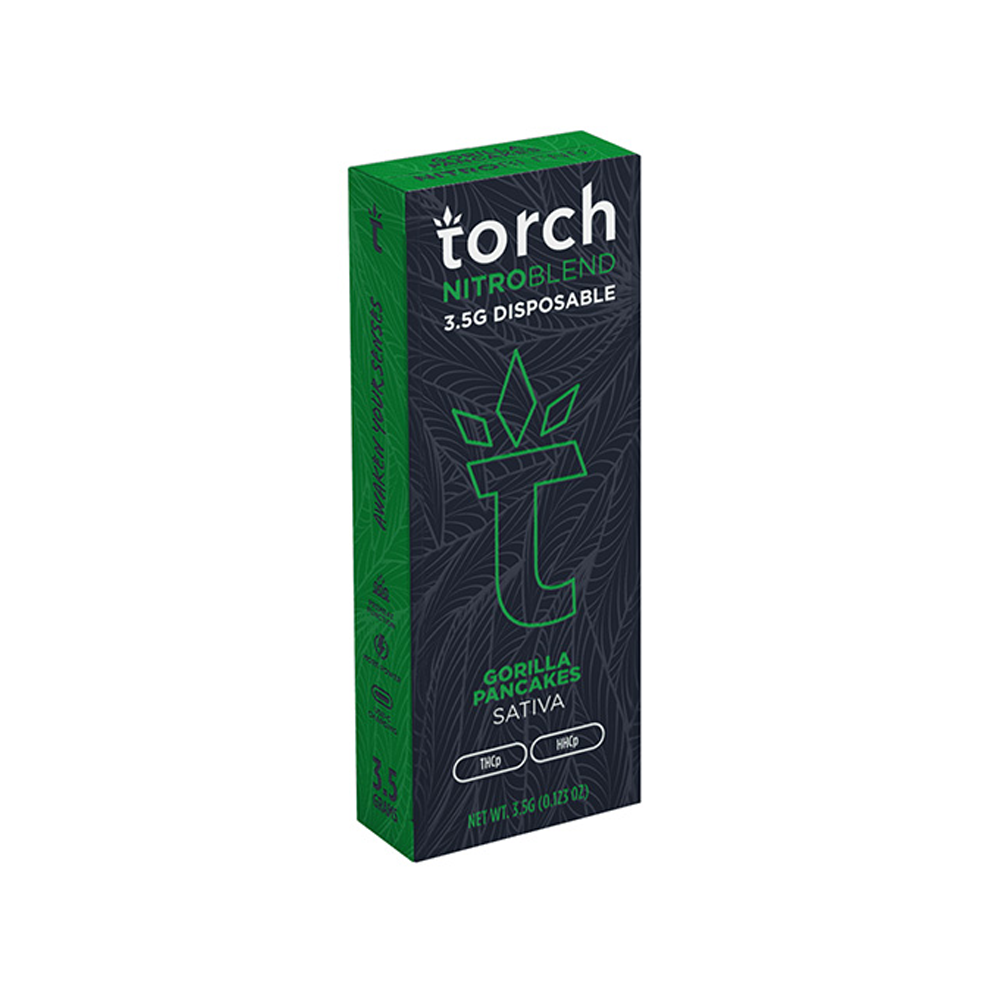 TORCH NITRO BLEND 3.5G DISPOSABLE SATIVA  - GORILLA PANCAKE