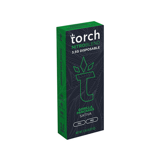 TORCH NITRO BLEND 3.5G DISPOSABLE SATIVA  - GORILLA PANCAKE