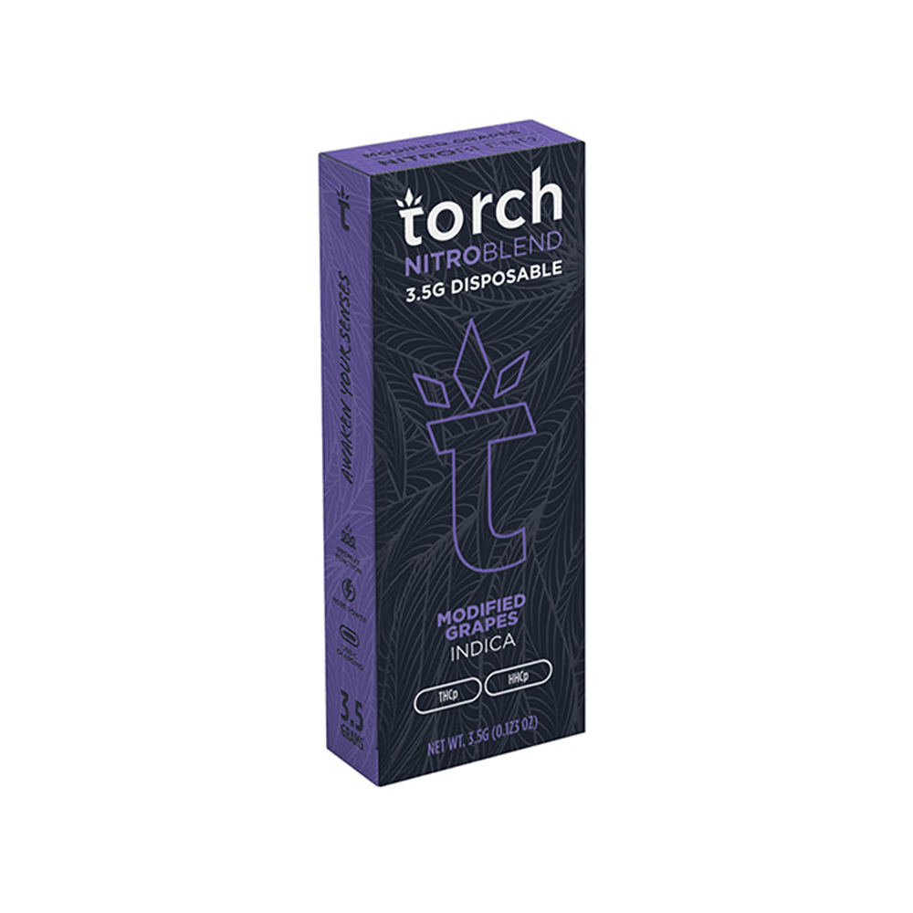 TORCH NITRO BLEND 3.5G DISPOSABLE INDICA - MODIFIED GRAPE