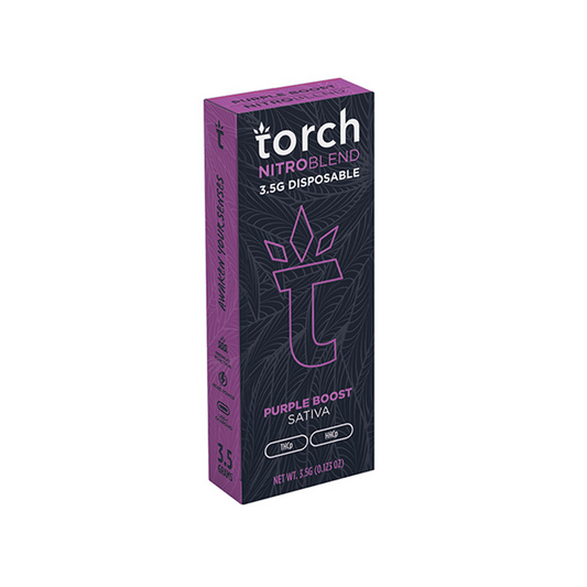 TORCH NITRO BLEND 3.5G DISPOSABLE  SATIVA - PURPLE BOOST