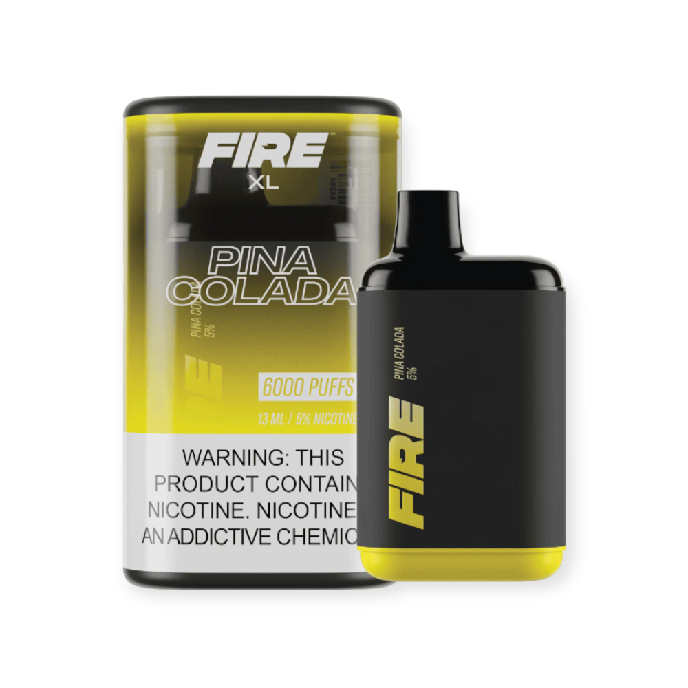 FIRE XL 5% NIC 6000 PUFFS DISPOSABLE - PINA COLADA