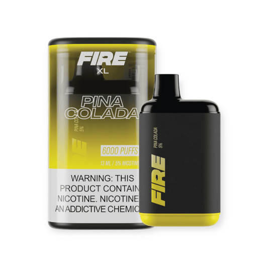 FIRE XL 5% NIC 6000 PUFFS DISPOSABLE - PINA COLADA