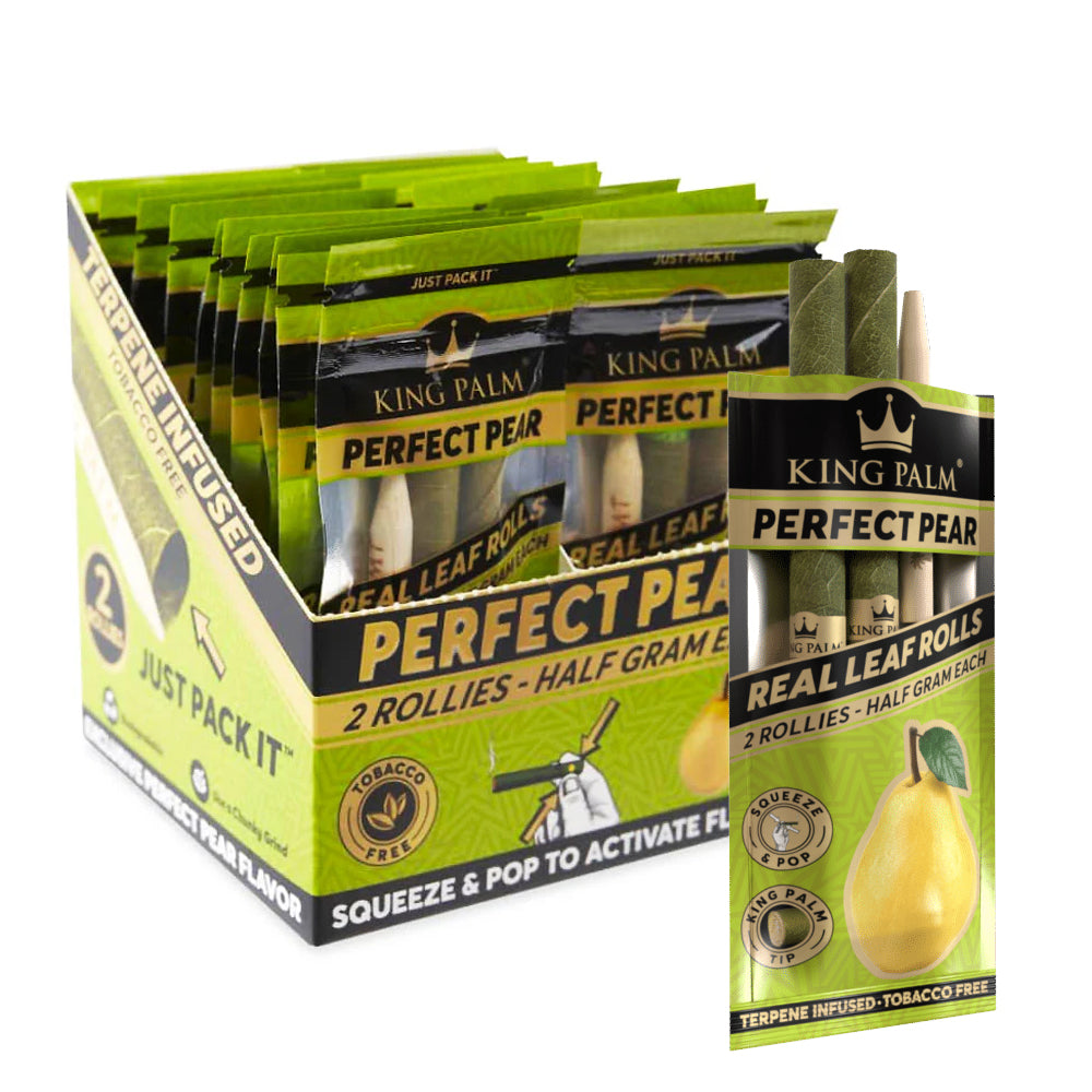 KING PALM ROLLIES2 ROLLIES 0 .5G -PERFECT PEAR