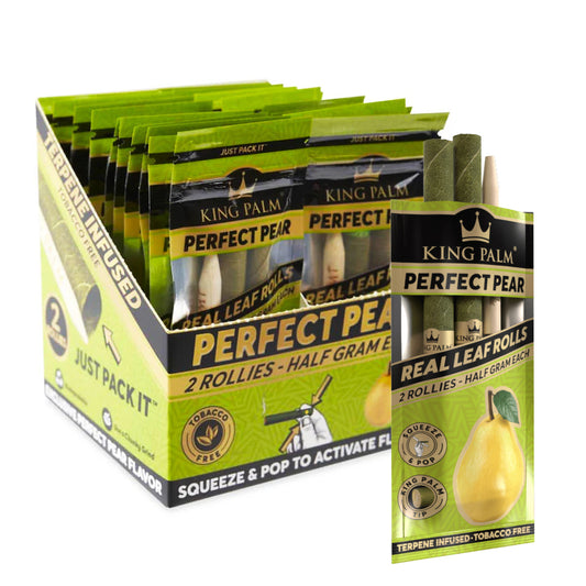 KING PALM ROLLIES2 ROLLIES 0 .5G -PERFECT PEAR