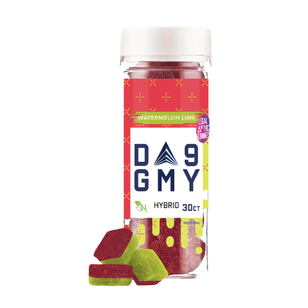 AGFN D9 GMY 810MG GUMMIES HYBRID - WATERMELON LIME