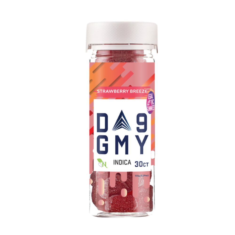 AGFN D9 GMY 810MG GUMMIES INDICA - STRAWBERRY BREEZE