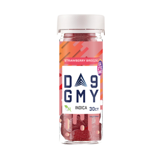 AGFN D9 GMY 810MG GUMMIES INDICA - STRAWBERRY BREEZE