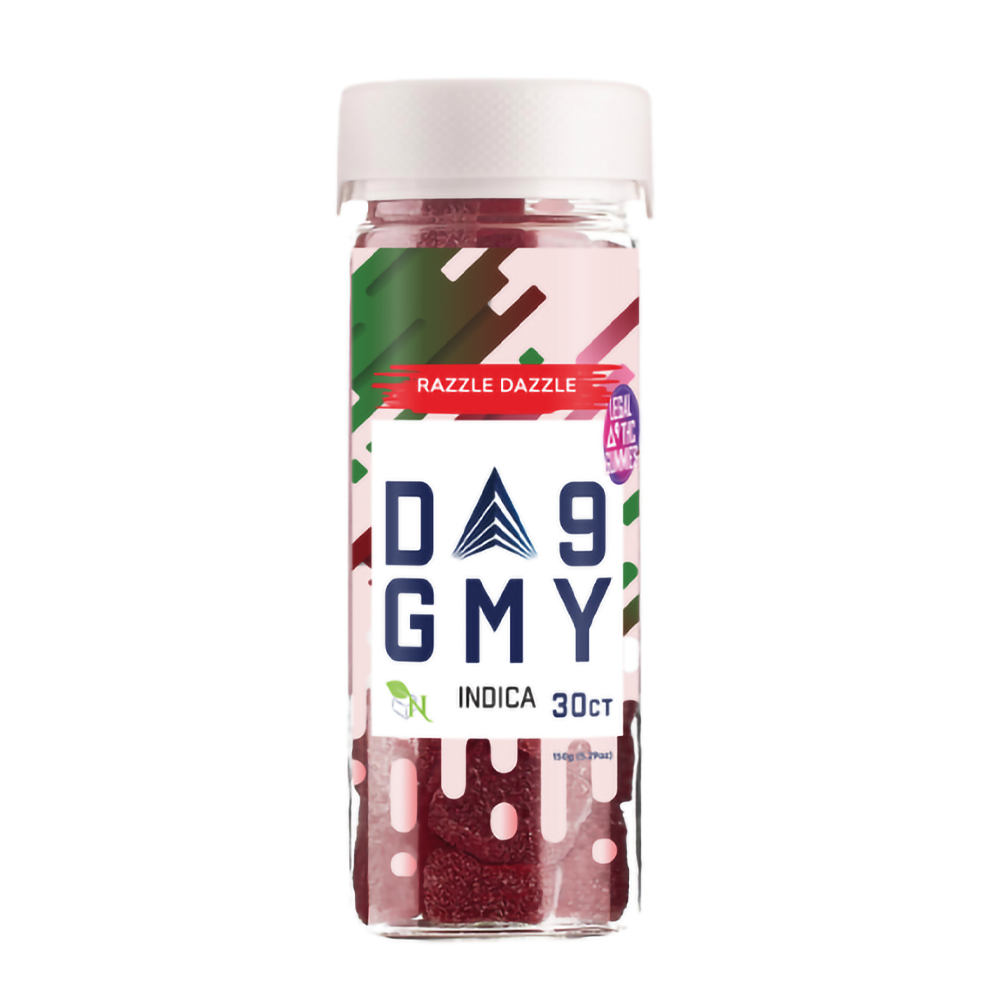 AGFN D9 GMY 810MG GUMMIES INDICA - RAZZLE DAZZLE