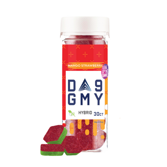 AGFN D9 GMY 810MG GUMMIES HYBRID - MANGO STRAWBERRY