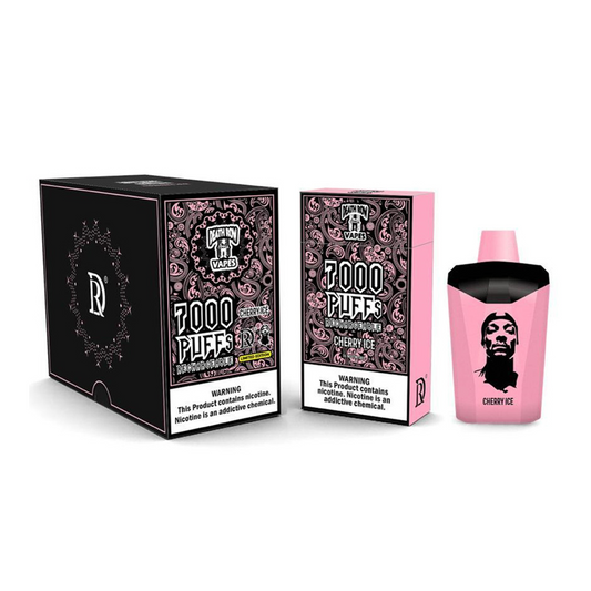 DEATHROW 5% 7000 PUFFS DISPOSABLE - CHERRY ICE