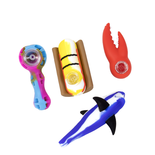SILICONE SL196 WATERPIPE -ASSORTED