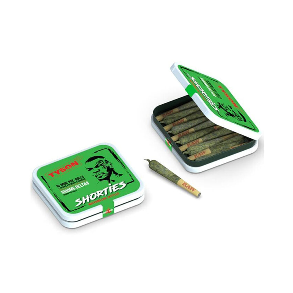 BLUUMLAB TYSON BLEND 7G SHORTIES PRE ROLL  - WATERMELON ZKITTLE