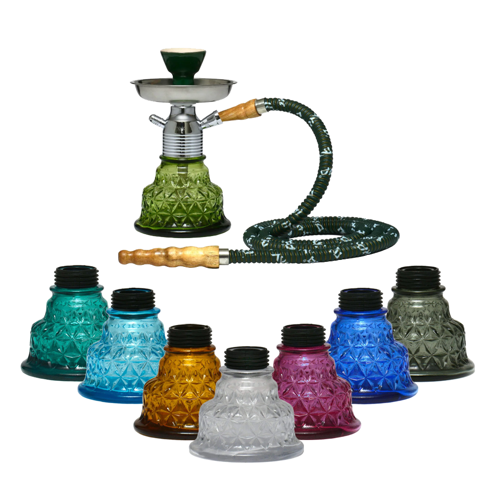 MYA MINIONETTE CHROME HOOKAH - ASSORTED