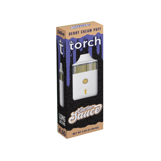 TORCH RAZOR CAVIAR SAUCE 4.5G DISPOSABLE - BERRY CREAM PUFF