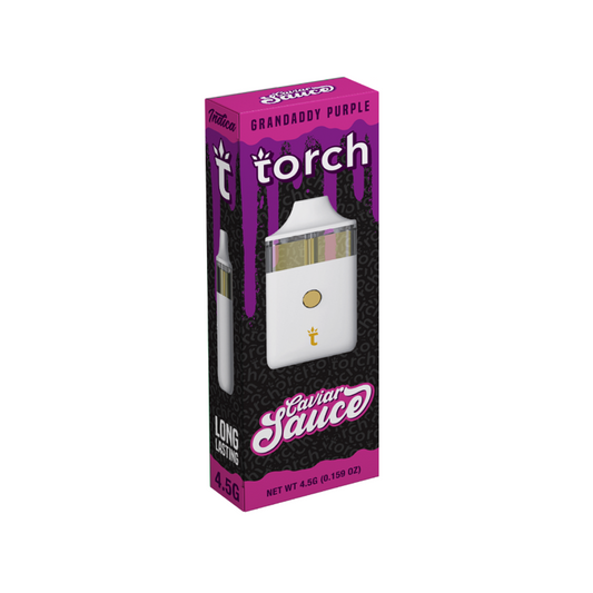 TORCH RAZOR CAVIAR SAUCE 4.5G DISPOSABLE - GRANDADDY PURPLE