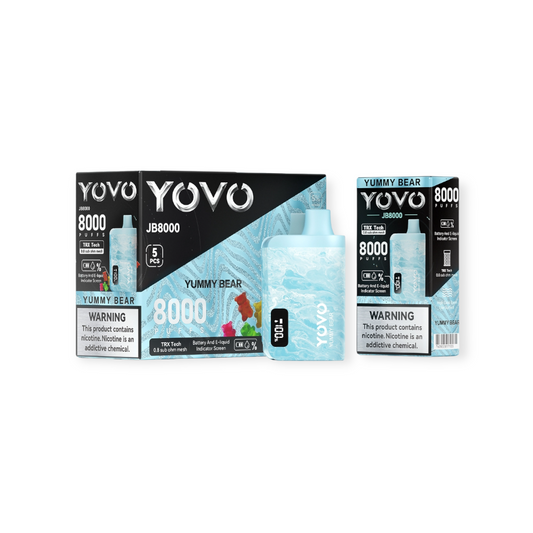 YOVO JB8000 5% DISPOSABLE - YUMMY BEAR