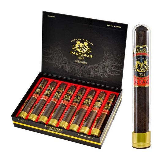 PARTAGAS BLACK LABEL CRYSTAL 5.5X50 CIGARS