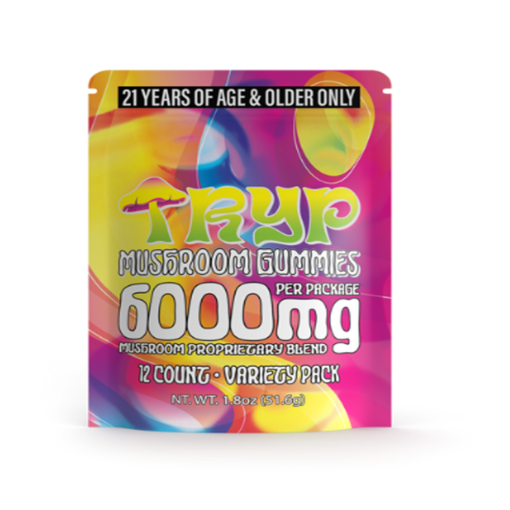 TRYP MUSHROOM 6000MG GUMMIES