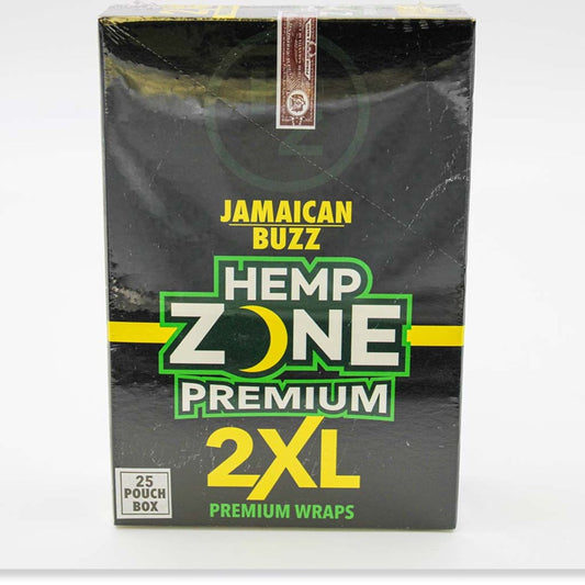HEMP ZONE PREMIUM 2XL WRAPS - JAMAICAN BUZZ