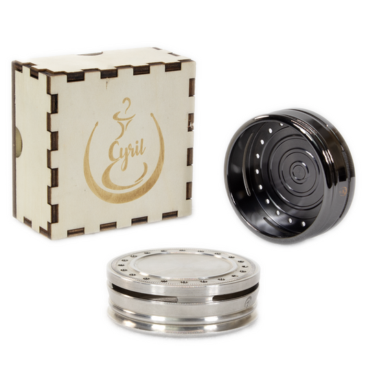 CYRIL CAGE STAINLESS RUSSIAN HEAT MANAGEMENT - BLACK