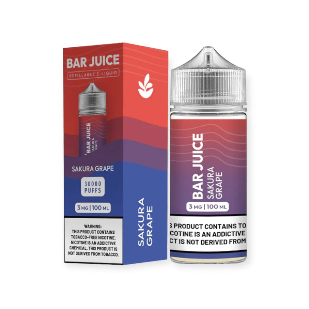 BAR  100ML JUICE 3MG - SAKURA GRAPE