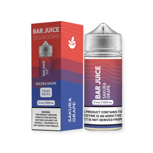 BAR  100ML JUICE 3MG - SAKURA GRAPE