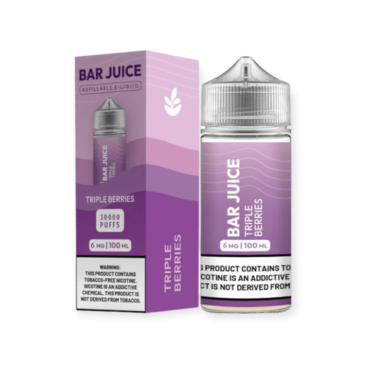 BAR  100ML JUICE 6MG - TRIPLE BERRIES