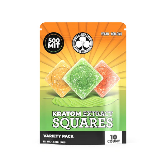 CLUB 13 KRATOM 500 MG  GUMMIES - ASSORTED
