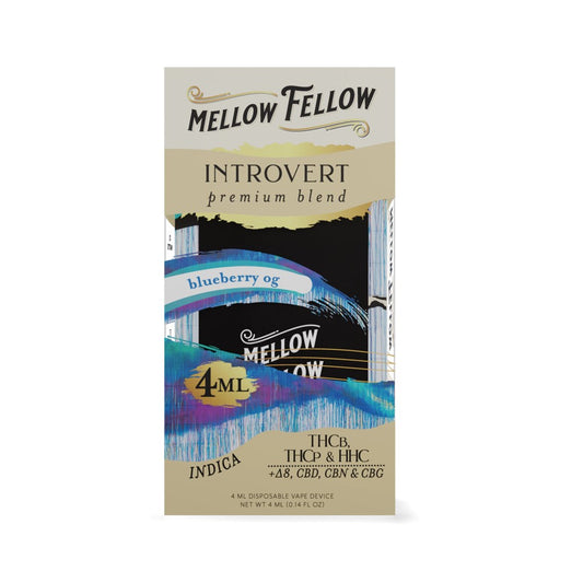 MELLOW FELLOW BLEND 4ML DISPOSABLE  - BLUEBERRY OG
