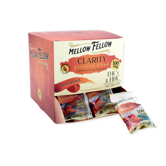 MELLOW FELLOW PREMIUM BLEND CLARITY 3000MG GUMMIES - FRUIT PUNCH