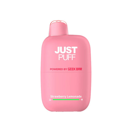 JUST PUFF 5% 6000 PUFFS DISPOSABLE - STRAWBERRY LEMONADE