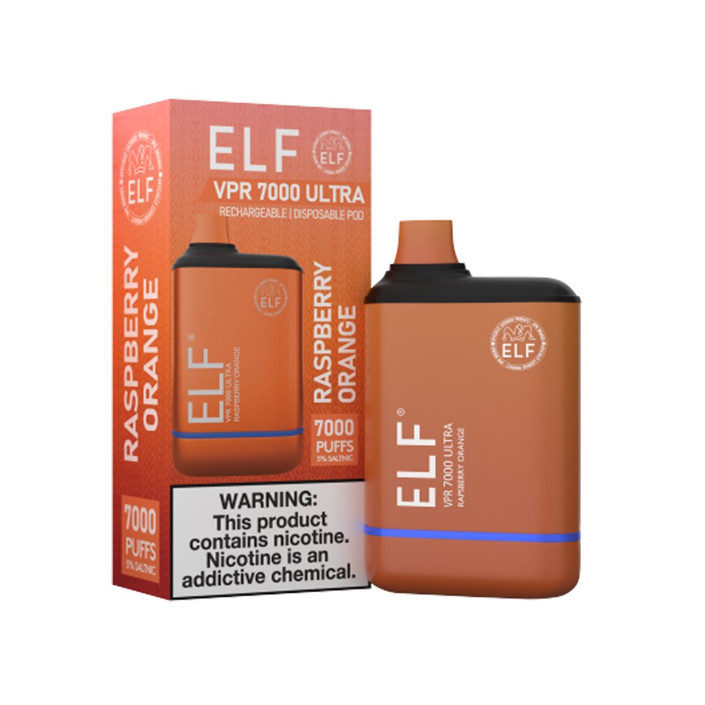 ELF VPR 7000 ULTRA DISPOSABLE - RASPBERRY ORANGE