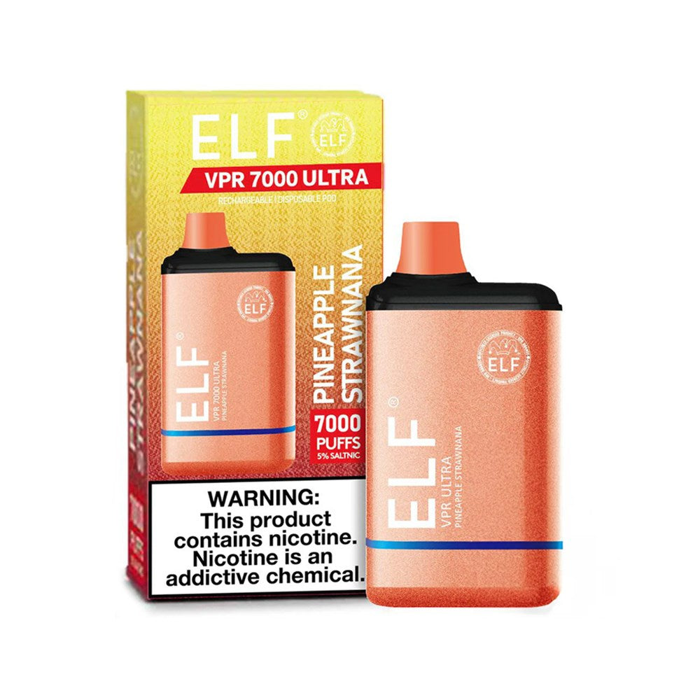 ELF VPR 7000 ULTRA DISPOSABLE - PINEAPPLE STRAWNANA