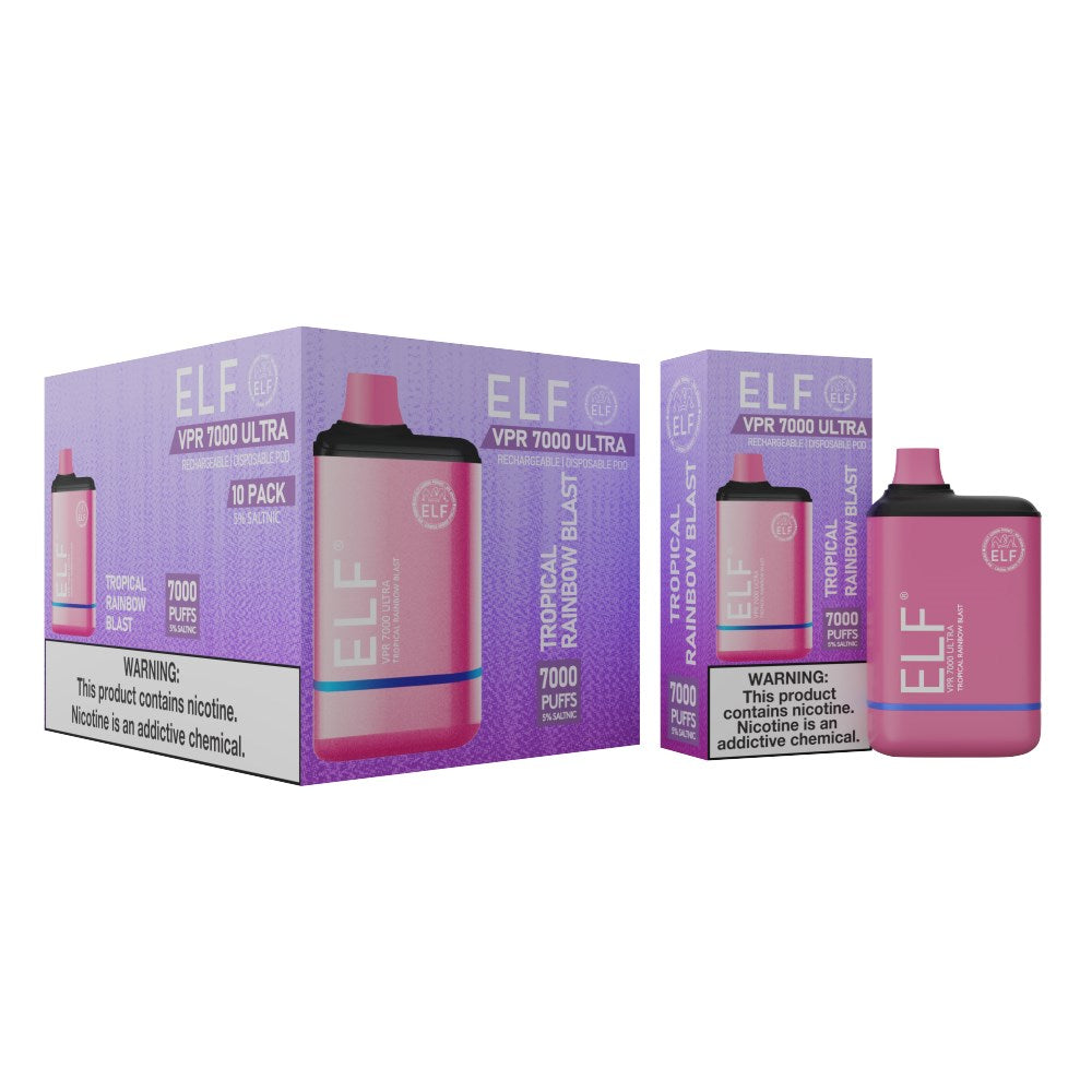 ELF VPR 7000 ULTRA DISPOSABLE - TROPICAL RAINBOW BLAST