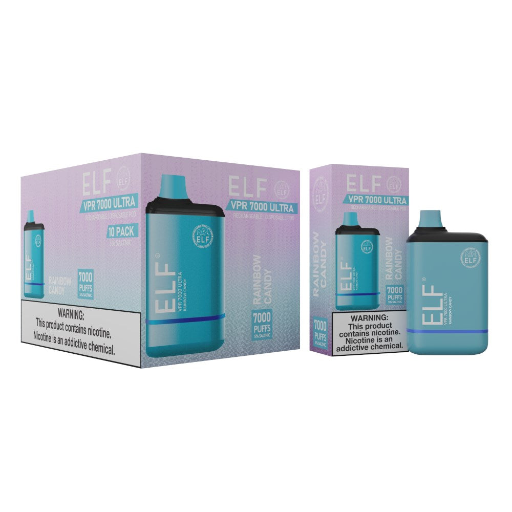 ELF VPR 7000 ULTRA DISPOSABLE - RAINBOW CANDY