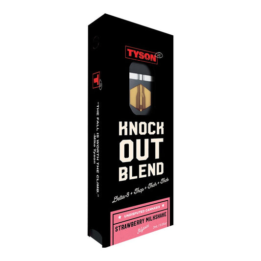 TYSON KNOCK OUT BLEND 2ML  DISPOSABLE HYBRID - STRAWBERRY MILKSHAKE