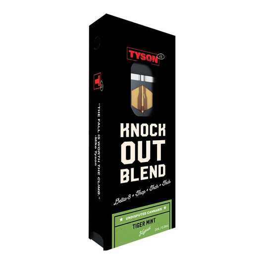 TYSON KNOCK OUT BLEND 2ML  DISPOSABLE HYBRID - TIGER MINT