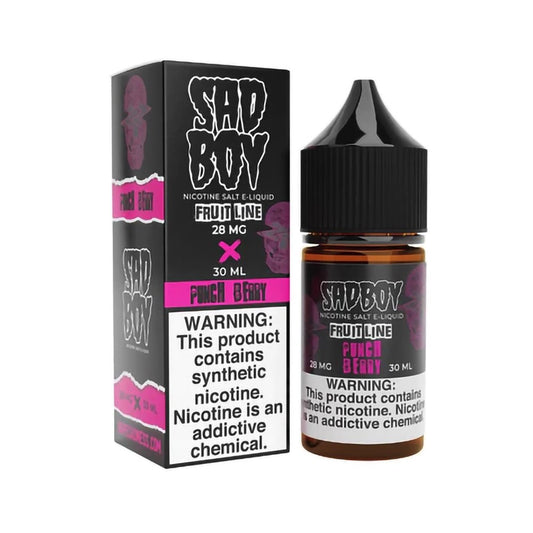 SADBOY 30ML JUICE 28MG FRUIT LINE - PUNCH BERRY