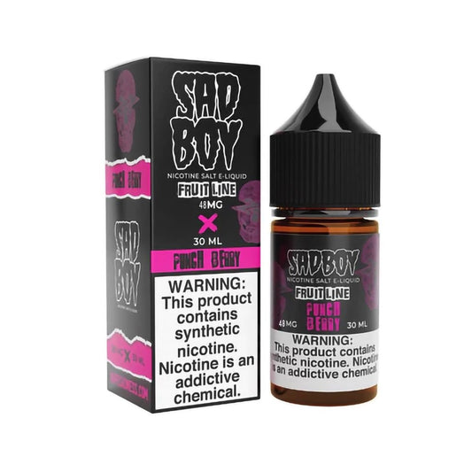 SADBOY 30ML JUICE 48MG FRUIT LINE - PUNCH BERRY