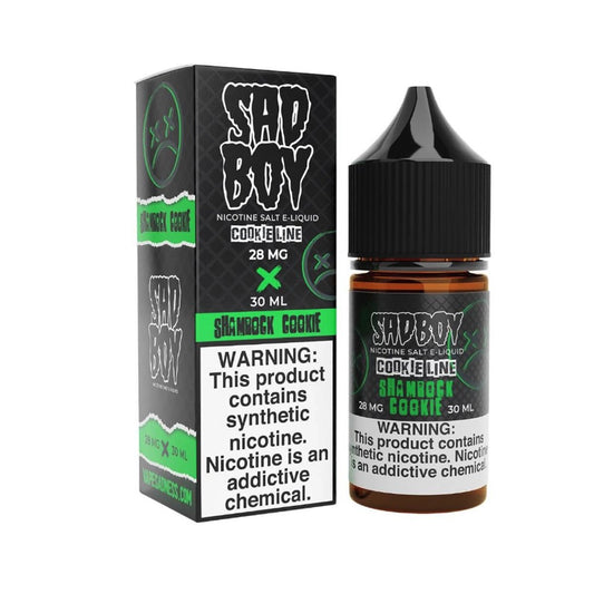 SADBOY 30ML JUICE 28MG COOKIE LINE - SHAMROCK COOKIE