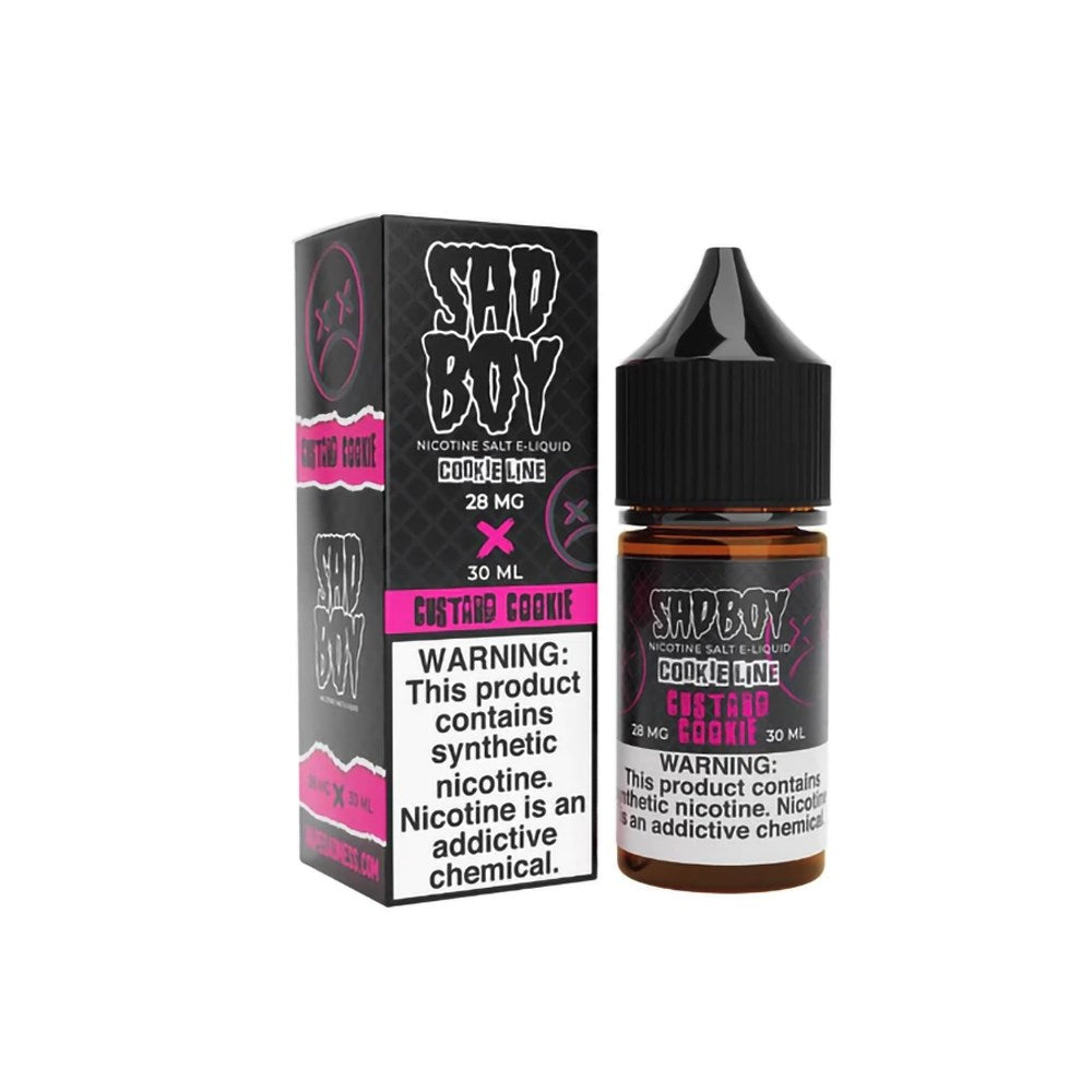 SADBOY 30ML JUICE 28MG COOKIE LINE - CUSTARD COOKIE