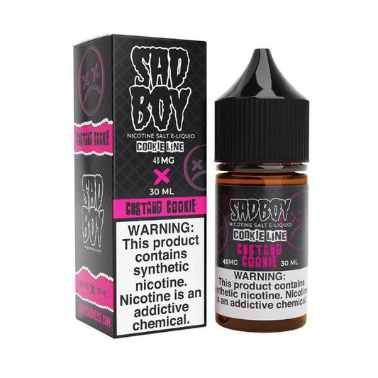 SADBOY 30ML JUICE 48MG COOKIE LINE - CUSTARD COOKIE
