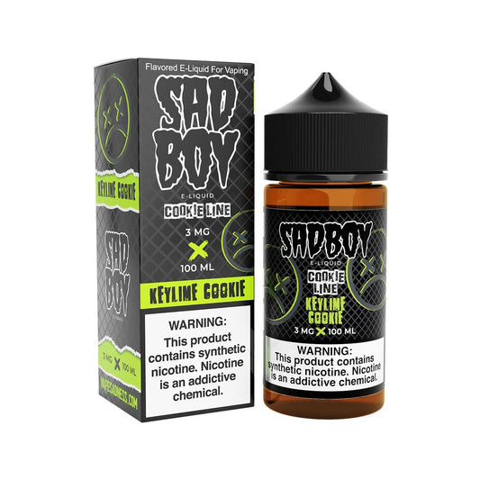 SADBOY 100ML JUICE 3MG COOKIE LINE - KEY LIME COOKIE
