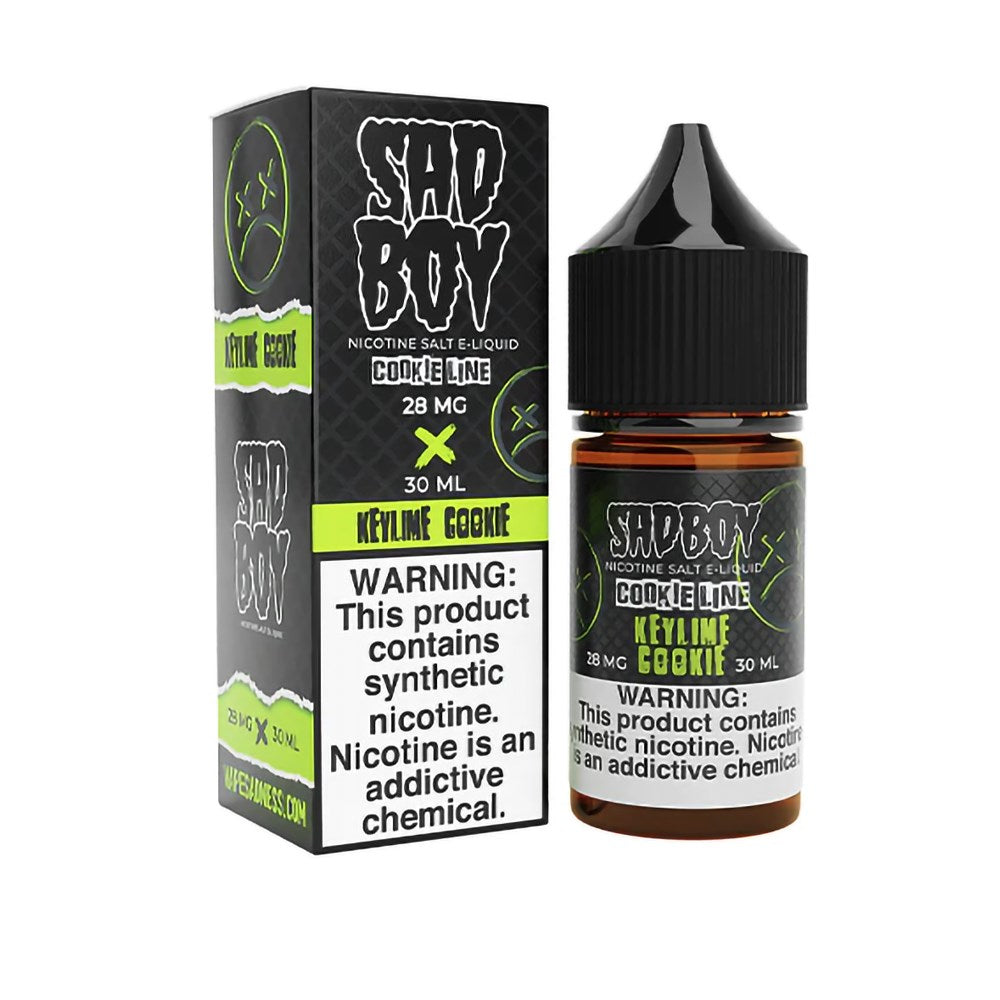 SADBOY 30ML JUICE 28MG COOKIE LINE - KEY LIME COOKIE
