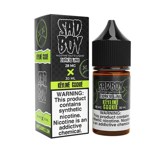 SADBOY 30ML JUICE 28MG COOKIE LINE - KEY LIME COOKIE