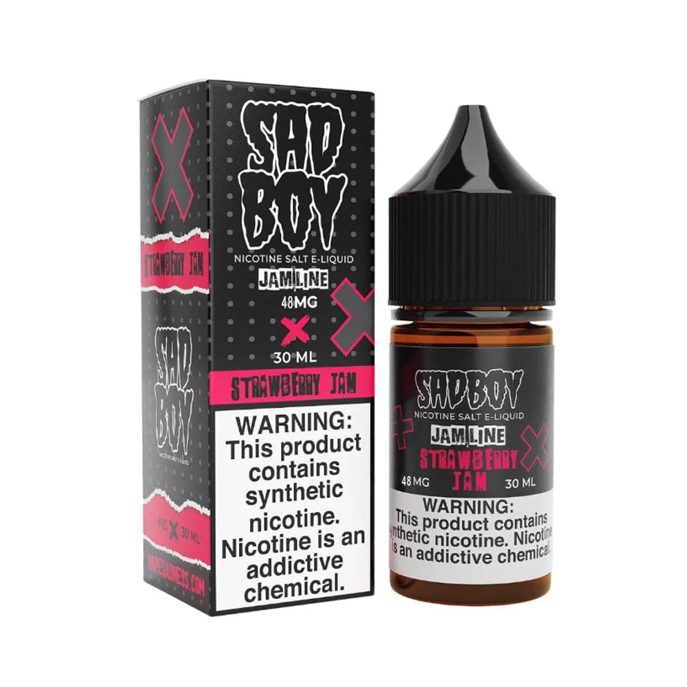 SADBOY 30ML JUICE 48MG JAM LINE - STRAWBERRY JAM COOKIE