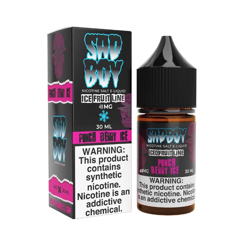 SADBOY 30ML JUICE 48MG ICE FRUIT  LINE - PUNCH BERRY ICE