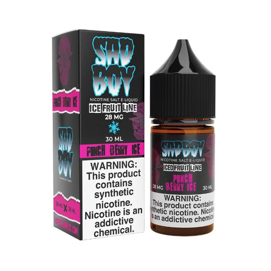 SADBOY 30ML JUICE 28MG ICE FRUIT  LINE - PUNCH BERRY ICE