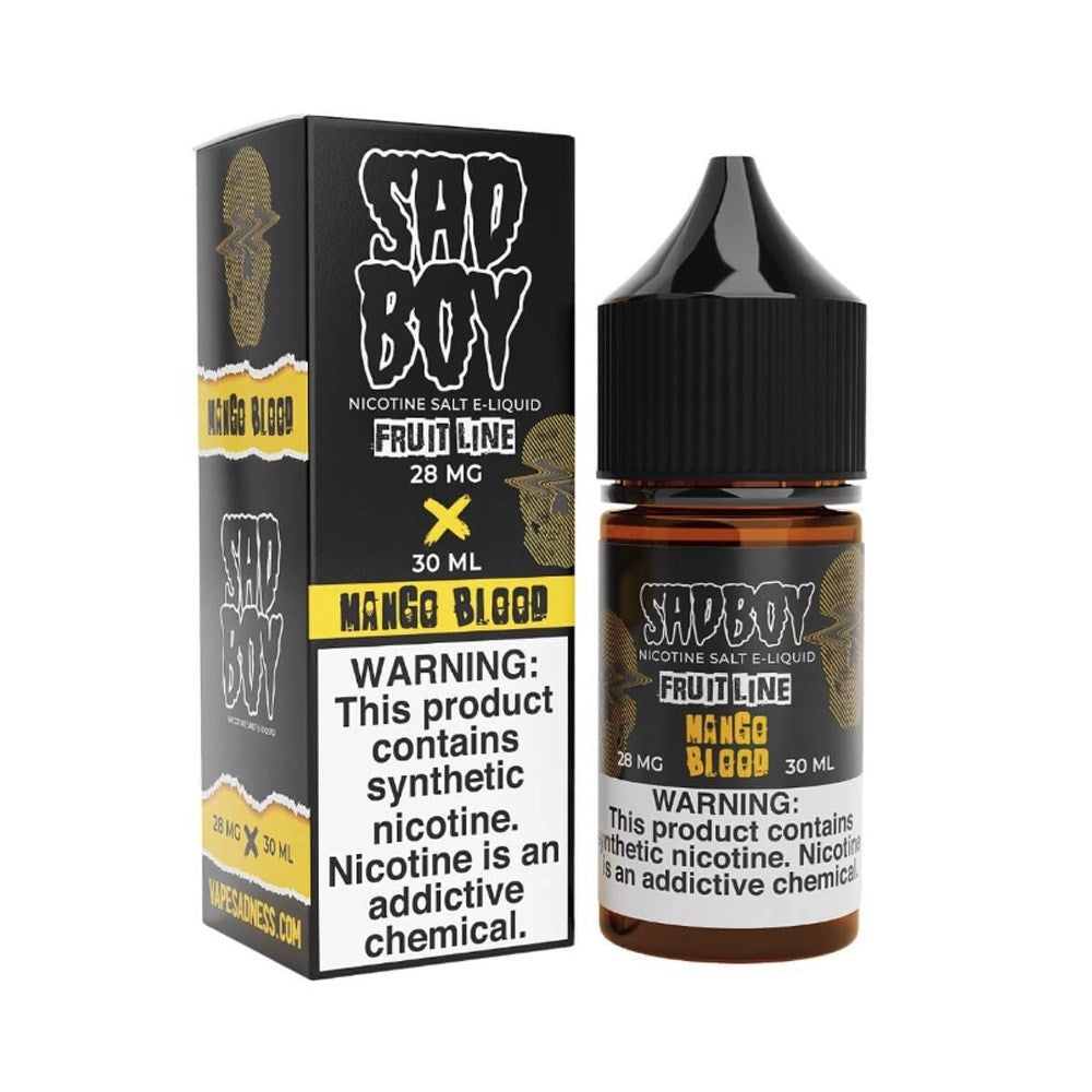 SADBOY 30ML JUICE 28MG FRUIT LINE - MANGO BLOOD
